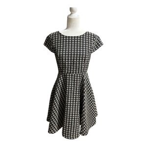 Black and White Maeve Dress